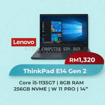 Lenovo ThinkPad E14 Gen2 - Refurbished Laptop