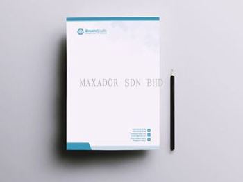 1 Colour Letterhead