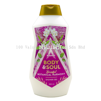 Astonish C5070 Body & Soul Botanical Harmony Shower Gel 500ml