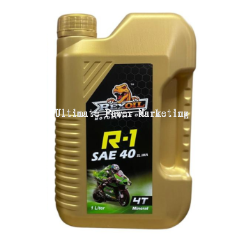 REXOIL R-1 SAE 40 Mineral Motorcycle Engine Oil
