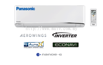 Panasonic CS-S10TKH (CU-S10TKH) 1.0HP Pium Inverter AERO Series Air Conditioner