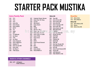 Astro Bundle Pakej RM60