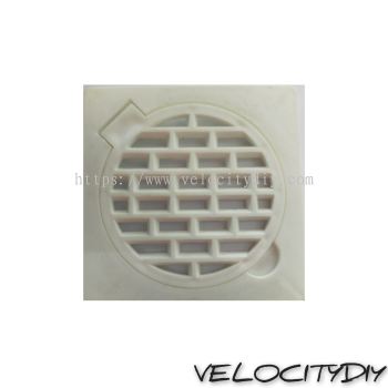 100mm PVC ROUND GRATING-DOUBLE(3115)