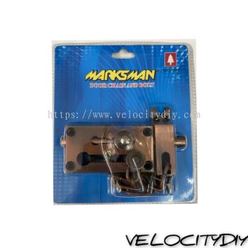 MARKSMAN DOOR CHAIN & BOLT