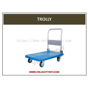 PVC BOARD HAND TROLLY WITH PU CASTERS