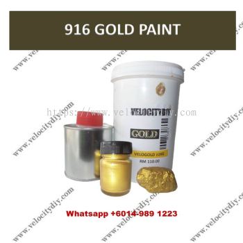 916ˮԽᣩ916 Water Base Gold Paint/Cat Emas 1kg & 250gm
