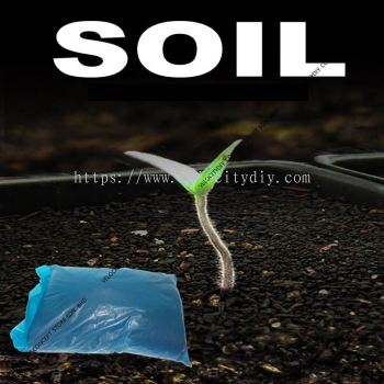 ֻ/Soil For Gardening/Tanah Untuk Tanam Bunga/Black Soil/Tanah Hitam/Soil For Plant 4kg