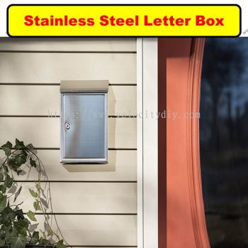 ׸䣩Stainless Steel Letter Box Post Box Mail Box Peti Surat