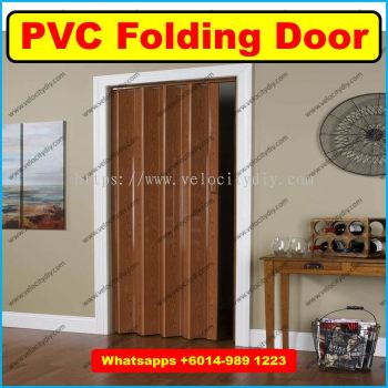 ԡţPVC Folding Door Pintu Lipat 31" x 82" & 35" x 82"