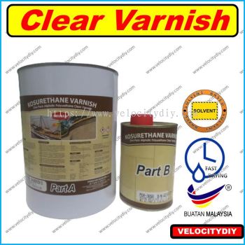 ͣKosurethance Varnish PUV-3050 Two Pack Aliphatic Polyurethane Clear Finish Multi=Purpose Clear Paint