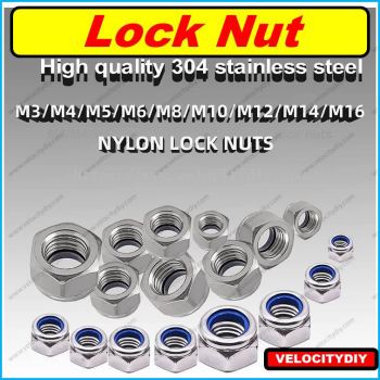 ñStainless Steel Lock Nut With Nylon Insert