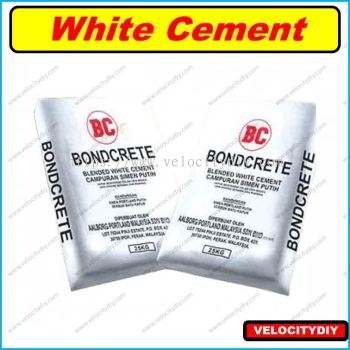 ׻ңBC Boncrete Blended White Cement Campuran Simen Putih 25kg