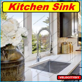 ׸ϴ裩Undermount Kitchen Sink Single Bowl Stainless Steel Sink SUS304
