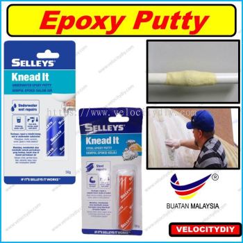 （塑钢土）Selleys Knead it Underwater Epoxy Putty Steel Epoxy Putty 50gm