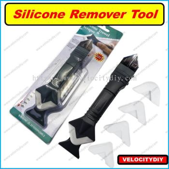 （6合1 硅胶去除与涂抹工具）6 In 1 Silicone Tools Trowel & Scraper Silicone Sealant Removal Tool