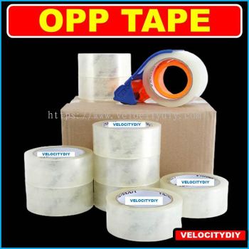 （透明玻璃胶纸）Opp Tape Shipping Tape Packaging Tape Packing Tape for Moving Boxes Stationery Tape