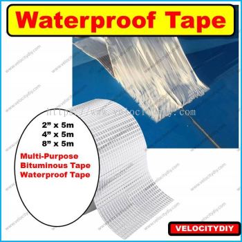 （防水胶布补漏胶带）Waterproof Tape Aluminum Butyl Rubber Tape Awning Roof Leak Window Seal Leak Trapping