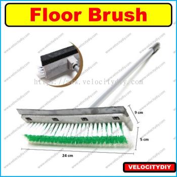 （平面地刷）Nylon Floor Brush With Wipe Berus Gosok Lantai Rayaco 707