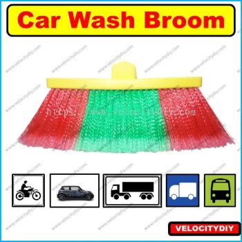 （洗车刷/玻璃刷）Car Wash Broom Berus Cuci Bus Glass Window Bus Lorry Car Motor Cycle