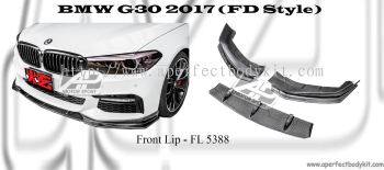 BMW G30 FD Style Front Lip (Carbon Fibre / FRP Material) 