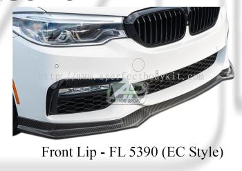 BMW 5 Series G30 Front Lip (EC Style) (Carbon Fibre / FRP Material) 