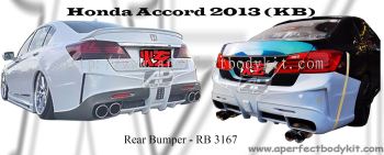 Honda Accord 2013 KB Style Rear Bumper 
