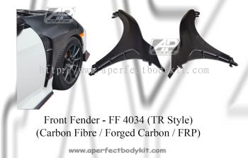 Honda Civic FC 2015 TR Style Front Fender (Carbon Fibre / Forged Carbon / FRP Material)