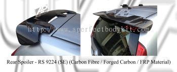 Perodua Myvi 2011 Rear Spoiler (SE) (Carbon Fibre / Forged Carbon / FRP Material)