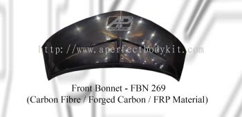 Toyota Estima 2012 Front Bonnet (Carbon Fibre / Forged Carbon / FRP Material) 