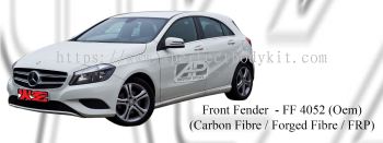 Mercedes A Class W176 Oem Front Fender (Carbon Fibre / Forged Carbon / FRP Material)