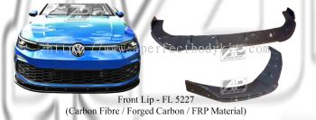 Volkswagen MK8 Front Lip (Carbon Fibre / Forged Carbon / FRP)