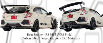 Honda Civic FK8 VRS Style GT Wing Spoiler (Carbon Fibre / Forged Carbon / FRP Material)