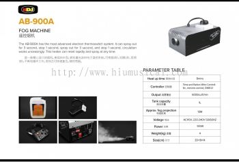 AB-900A Fog Machine