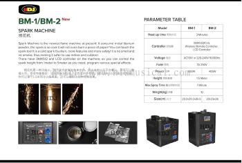 BM-1 / BM-2 Bubble Machine