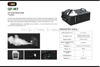 QF-M7 Up Fog Machine 