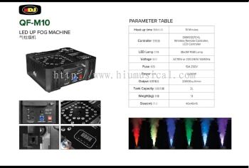 QF-M10 LED Fog Machine