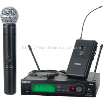 Shure SLX124/85/SM58 Combo Wireless System