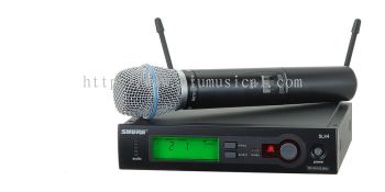 Shure SLX24/BETA87A Handheld Wireless System