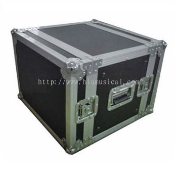 Voltech RC-8W 2 Door 8U Flightcase /w Wheel