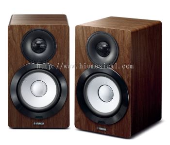 Yamaha NX-N500 Powered Bookshelf Speaker (Light Walnut)