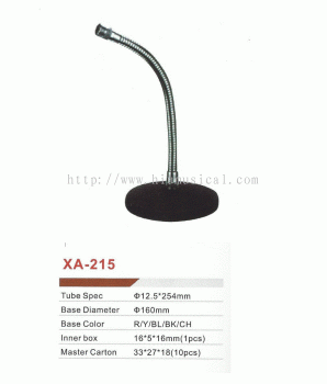 XA-215 Table Microphone Stand (Flexible Neck)