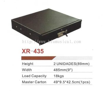 XR 435 2U Rack Drawer for Flightcase