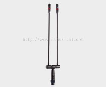 GM-5212LDu (K) Dual Gooseneck microphone available to bend 160 degree