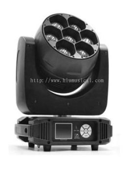 HDJ M-YL740 7 x 40W LED Moving Head Light With Zoom