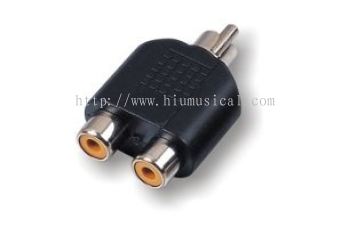 Roxtone RA046 2 x RCA female - RCA male Adapter