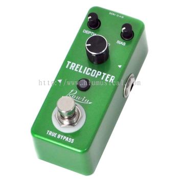 Rowin Trelicopter Effects Guitar Tremolo Pedal