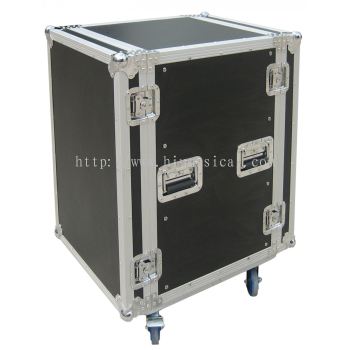 Voltech RC-16W 2 Door 16U Flightcase /w Wheel