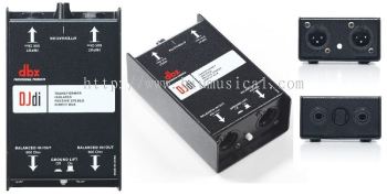 DBX DJDI 2-channel Passive Direct Box