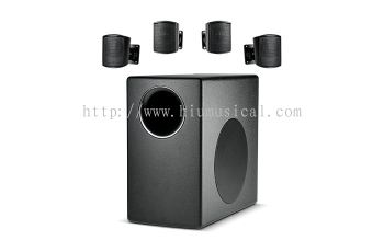 C50PACK Packaged Surface-Mount Subwoofer-Satellite  Loudspeaker System