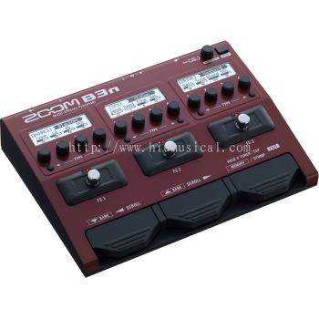 Zoom B3n Bass Multi-effects Processor